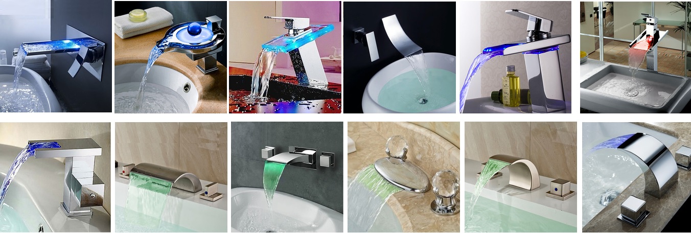 LED Bathe Faucets